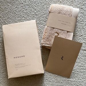 Resore Face Towel Toasted Almond